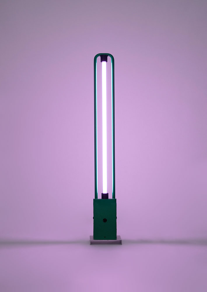 100326. Neon Floor Lamp by Gian N. Gigante