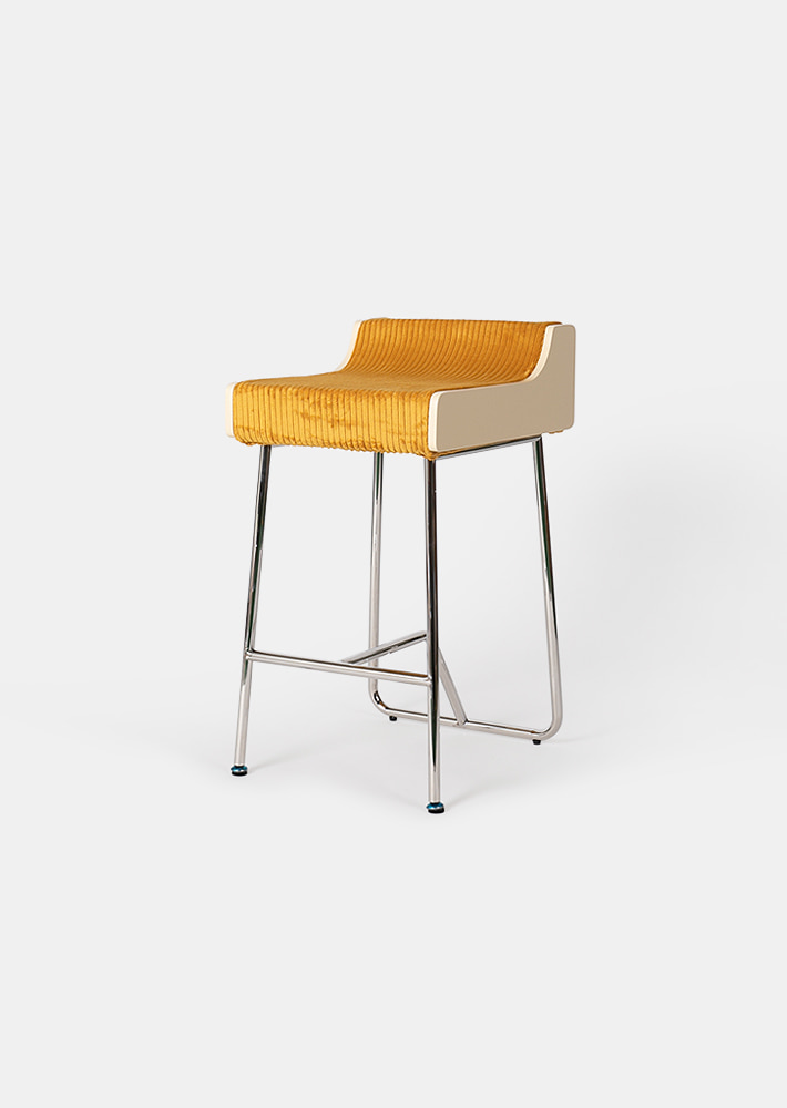 100261. SOL BARCHAIR ROTATE YELLOW(4 ea)