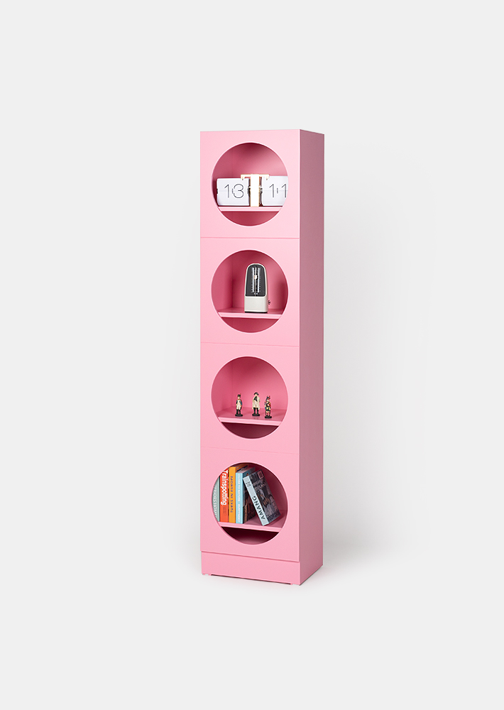 100322. display cupboard pink (2 ea)