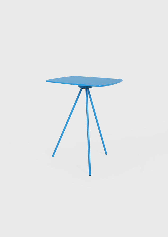 100123. Square Side Table_Blue